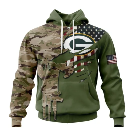 Discover Green Bay Football Team Packerss | Special Camo Design For Veterans Day