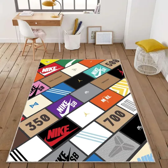 Discover Air Sneaker Rug,Basketball Rug,Basketball Shoes Rug,Space Rug, Air Rug,Home Dec