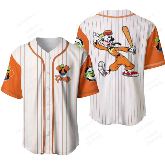 Discover Disney Goofy Baseball Jersey, Goofy Lovers Gift