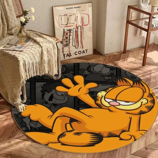 Discover Garfield Movie Print Foldable Round Rug