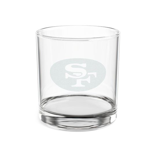 49ers Logo Whiskey Glass | Rocks Glass