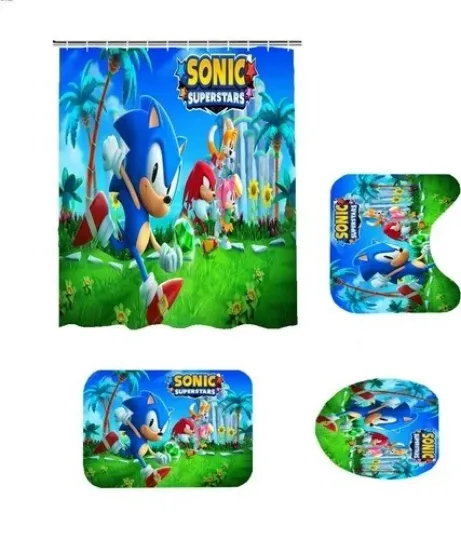 Discover Bathroom set or Shower Curtain Set for Fan Hedgehog-gift for Fan