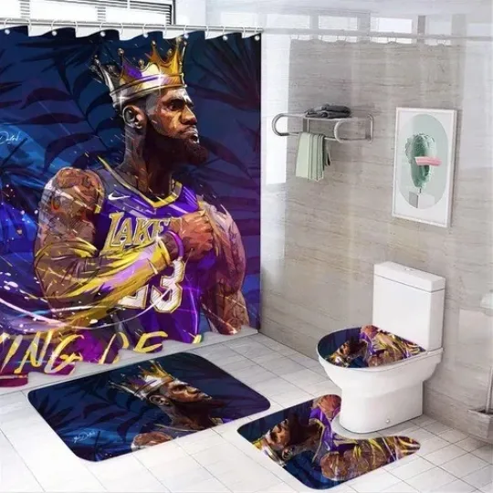 Discover Kings of LA Shower Curtain Bathroom set