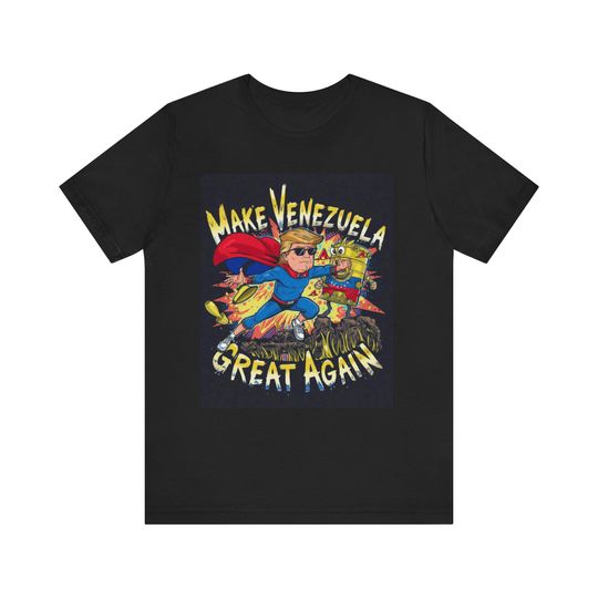 Discover Make Venezuela Great Again Trump T-Shirt | Political Satire