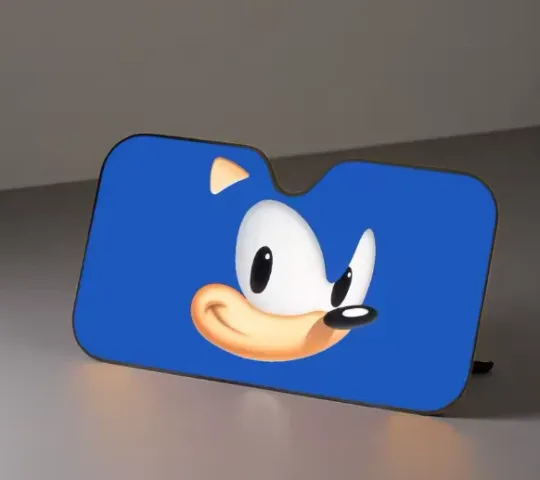 Discover Anime S-sonics Car SunShade Windshield Anti-UV Protection Front Sun Shade Coolin