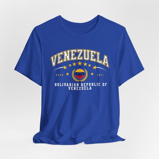 Discover Venezuela Shirt, Venezuelan Flag Tee, Patriotic Venezuela Gift, Venezuela Free Unisex Tee