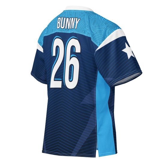 Discover Puerto Rico Benito Bad Bunny Boricua #26 PR PopFelix Designer American Football Jersey