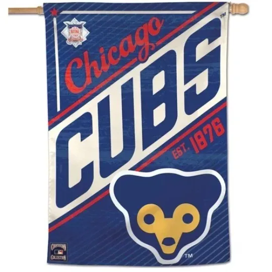 Discover Chicago Cub Flag Graden Flag