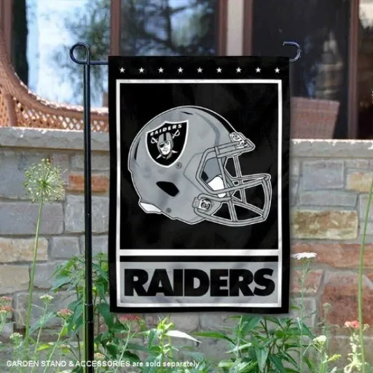 Discover Raiders Football Flag Graden Flag