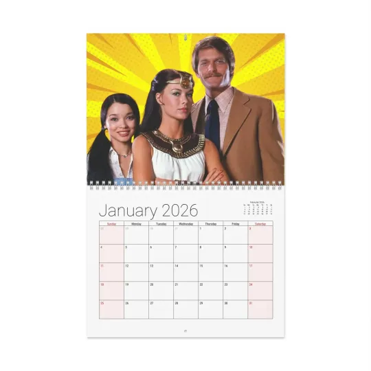 Discover The Secrets of Isis 2026 Wall Calendar - Home Decor, TV Fan Gifts, Monthly