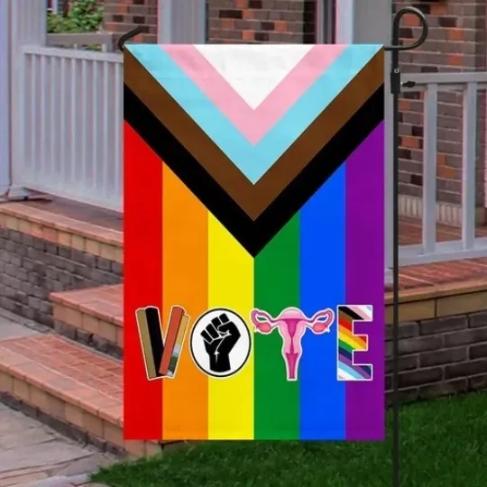 Discover Vote Equality LGBT+ Flag Gay Pride Flag Graden Flag