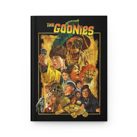 Discover The Goonies Hardcover Journal