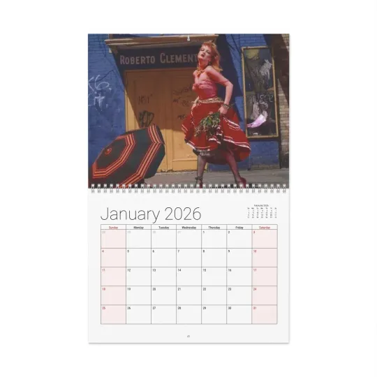 Discover Cyndi Lauper She's So Unusual 2026 Wall Calendar - Music Fan Gifts, Monthly