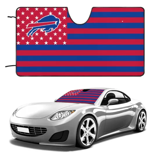 Discover Buffalo Bills Car Windshield Sunshade Car Front Window Windshield Protection