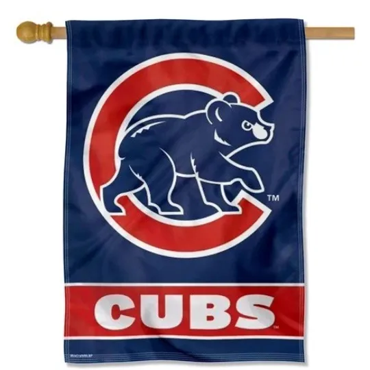 Discover Chicago Baseball Panel Flag Graden Flag