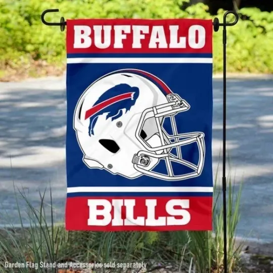 Discover Buffalo Helmet Flag Graden Flag