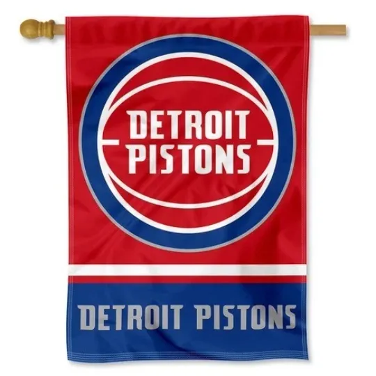 Discover Pistons Flag Graden Flag