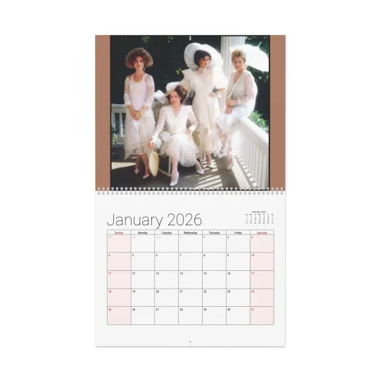 Discover Designing Women TV Show 2026 Wall Calendar - Home Decor, Office Supplies, Monthly