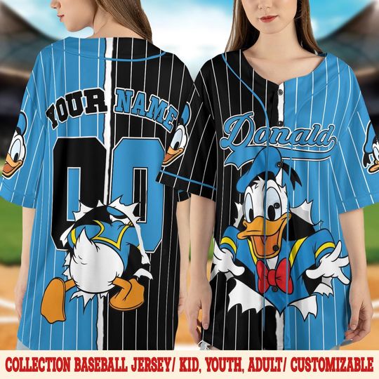 Discover Funny Disney Baseball Jersey Shirt, Mickey Donald Goofy Shirt, Crashing Wall Disney Tee for Family, Youth, Adult Trip Outfit