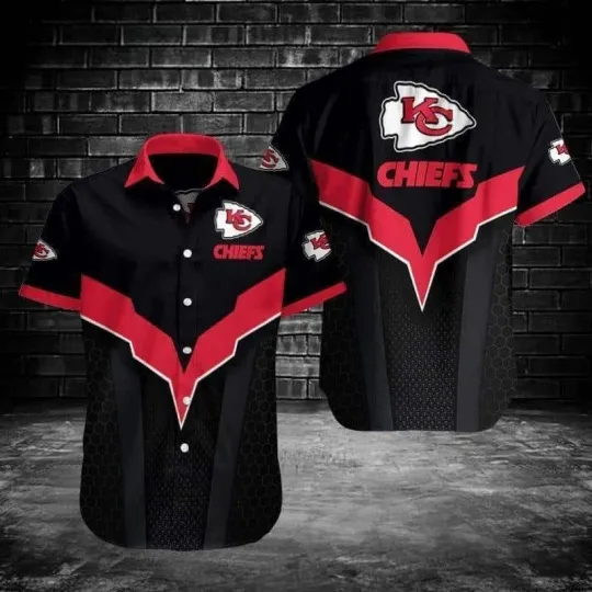 Discover Kansas City Chiefs Hawaiian Shirt Gift For Football Coach
