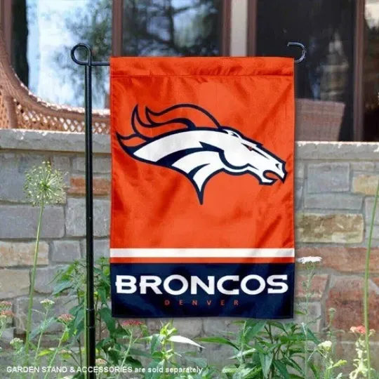 Discover Den-ver Br0ncos Flag Graden Flag fan gift, holiday gift