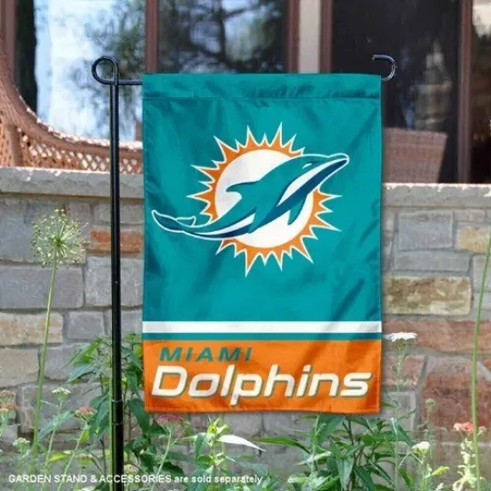 Discover Mi-a-mi Dolphins Flag Graden Flag Christmas Gift Holiday