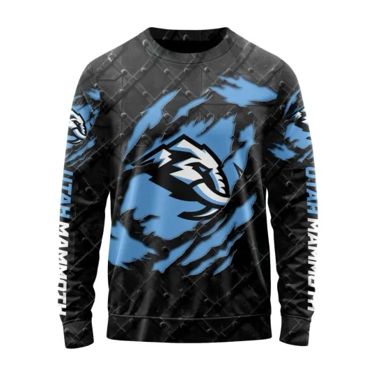 Discover Utah Mammoth Sweater Special Black Metal Design
