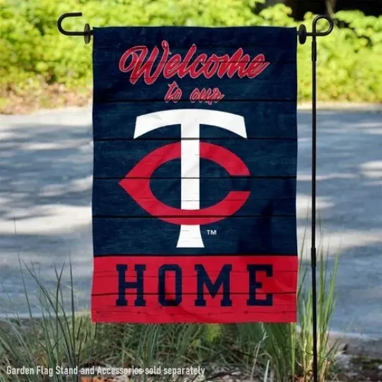 Discover Minesota Welcome To Our Home Flag Graden Flag