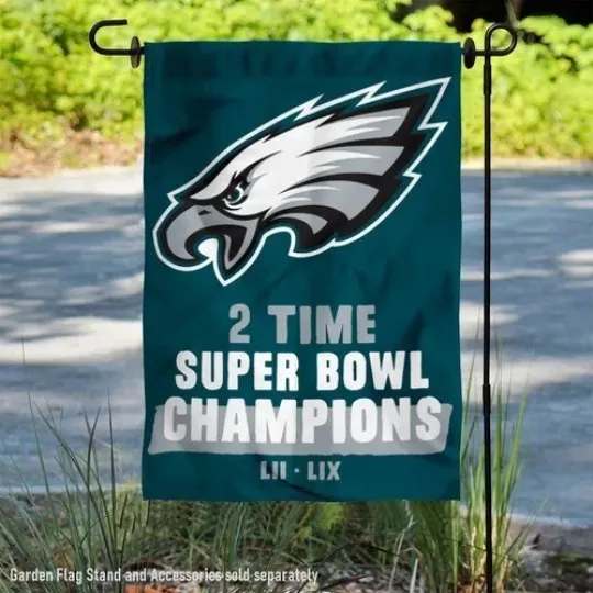 Discover Phi-lad-elph-ia Ea-gles Super Time Graden Flag