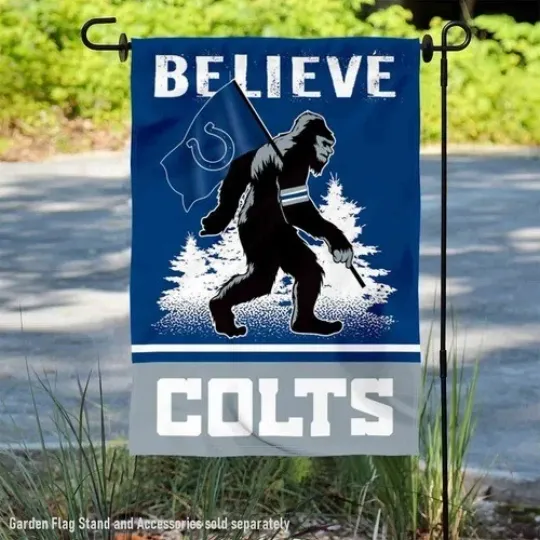 Discover Bigfoot Sasquatch Believe Flag Graden Flag