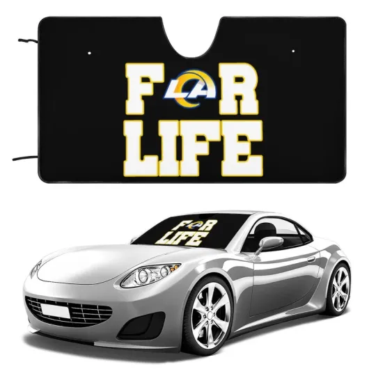 Discover St. Louis Rams Car Windshield Sunshade For Life Car Front Window Sunshade