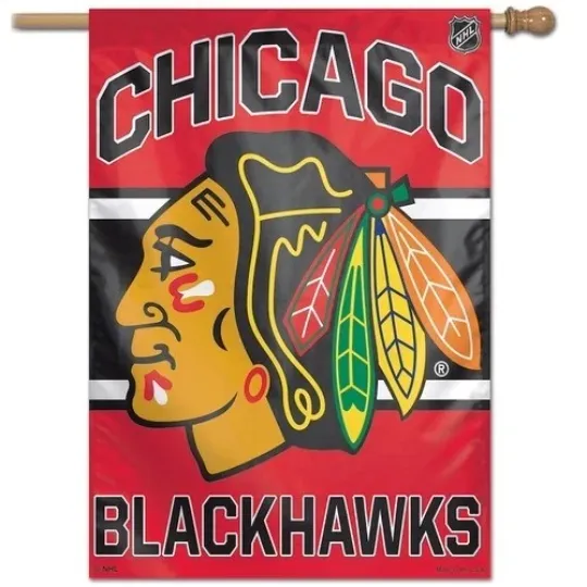 Discover Chicago Black-hawks Flag Graden Flag, new sale