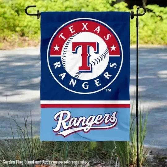 Discover Texas Rang-ers Powder Blue Flag Graden Flag Christmas Gift Holiday