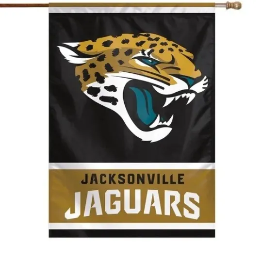 Discover Jacks0nville Ja-guars Flag Graden Flag