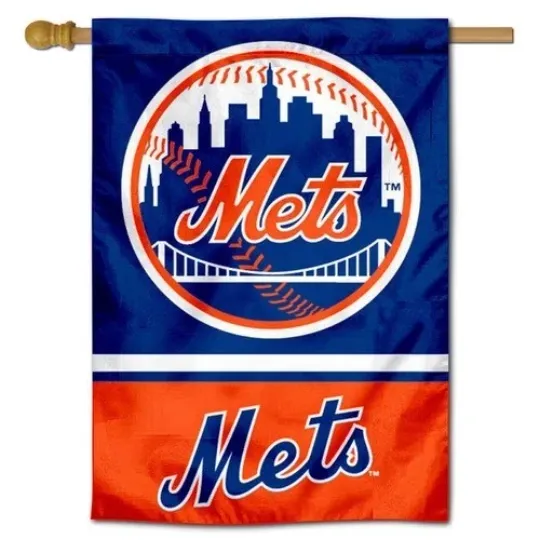 Discover N-Y Mets Flag Graden Flag