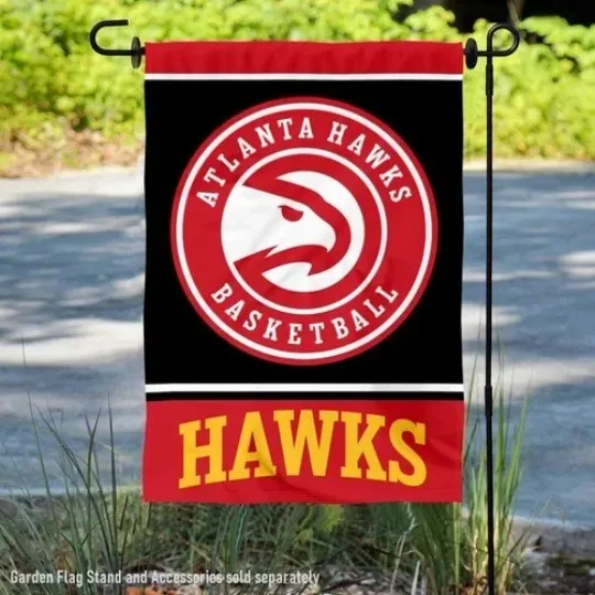 Discover Hawks Black Flag Graden Flag