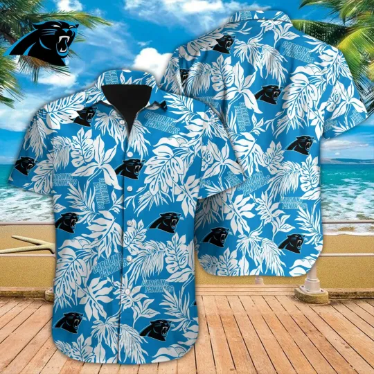 Discover Carolina Football Team Pantherss Hawaiian Shirt