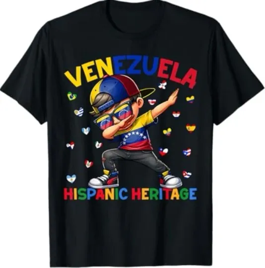 Discover Hispanic Heritage Month Venezuela Flag Shirts Venezuelan T-Shirt