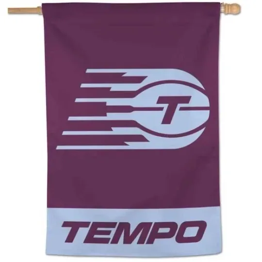 Discover To-ro-nto T-em-po Flag Graden Flag