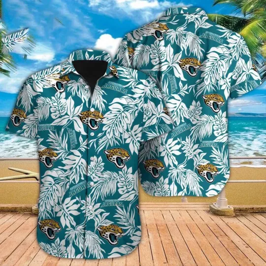 Discover Jacksonville Football Team Jaguarss Hawaiian Shirt, Button Down Full Size S-5XL
