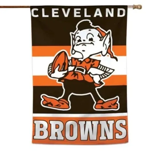 Discover Cle-vel-and Browns Flag House Flag