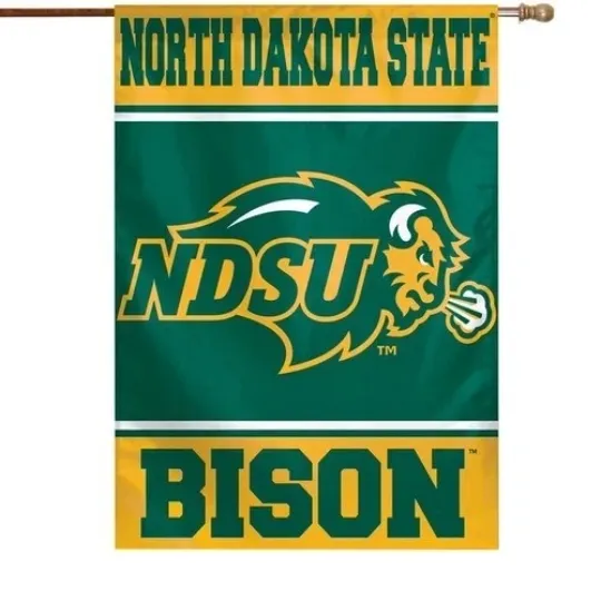 Discover NDSU Bi-son Flag House Flag