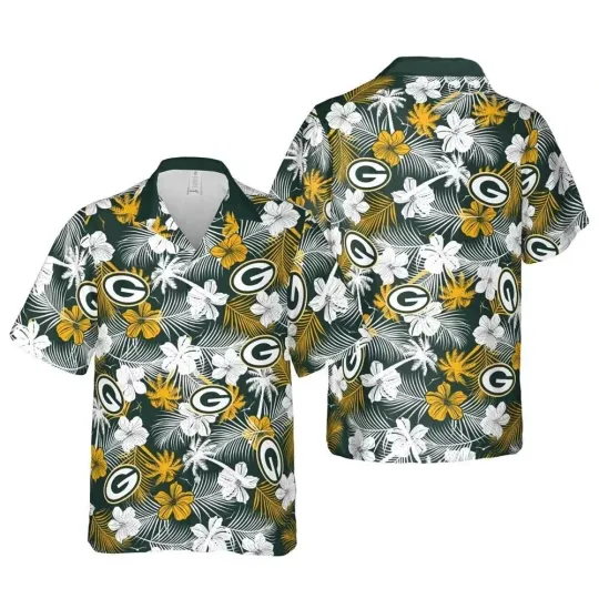 Discover Green Bay Football Team Packerss Hawaiian Shirt