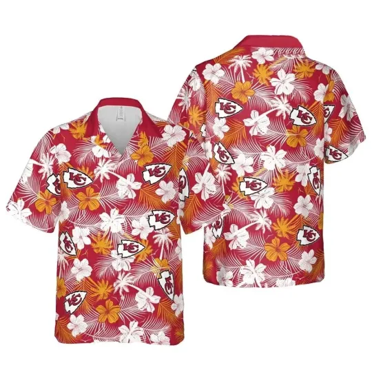 Discover Kansas City Team Chiefss Hawaiian Shirt