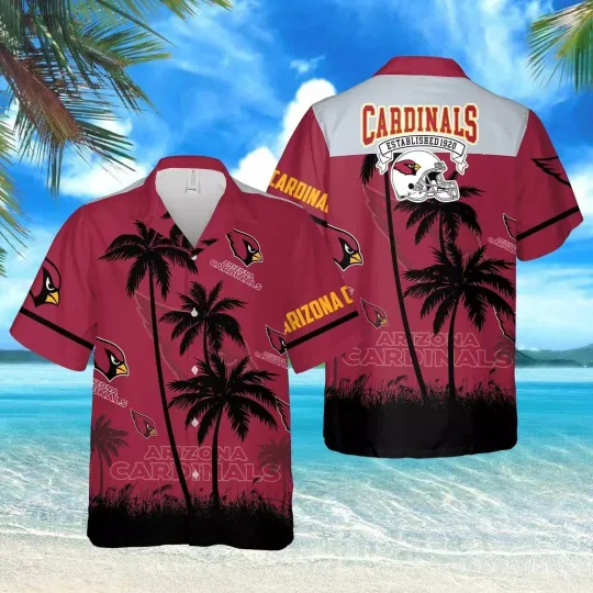 Discover Arizonna Football Team Cardinalss Hawaiian Shirt