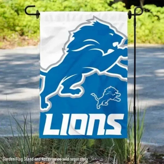 Discover Detr0it Lions Flag Graden Flag, fan gift, holiday gift