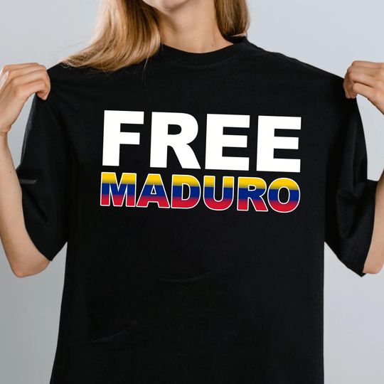 Discover Nicolas Maduro FREE Maduro Shirt, Venezuela Tshirt, Protest Tee, Latin America Shirts, Political Streetwear