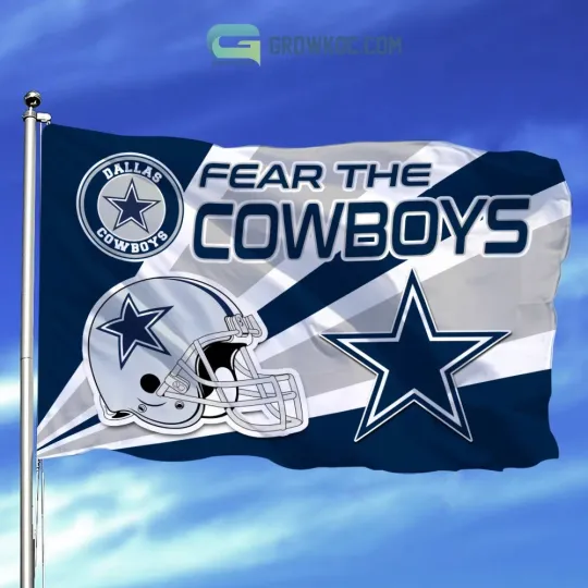 Discover Dallas Team Cowboys House Flag
