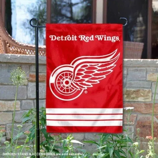 Discover Detr0it Red Winng Flag Graden Flag, Christmas Gift Holiday