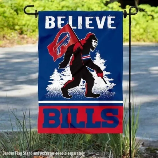 Buffalo Bills Bigfoot Sasquatch Believe Flag Graden Flag